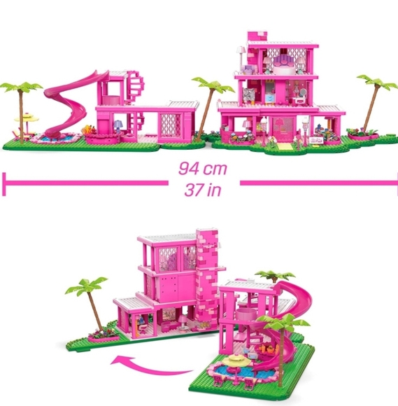 Barbie Movie House Megabloks Set - Picture 3 of 7